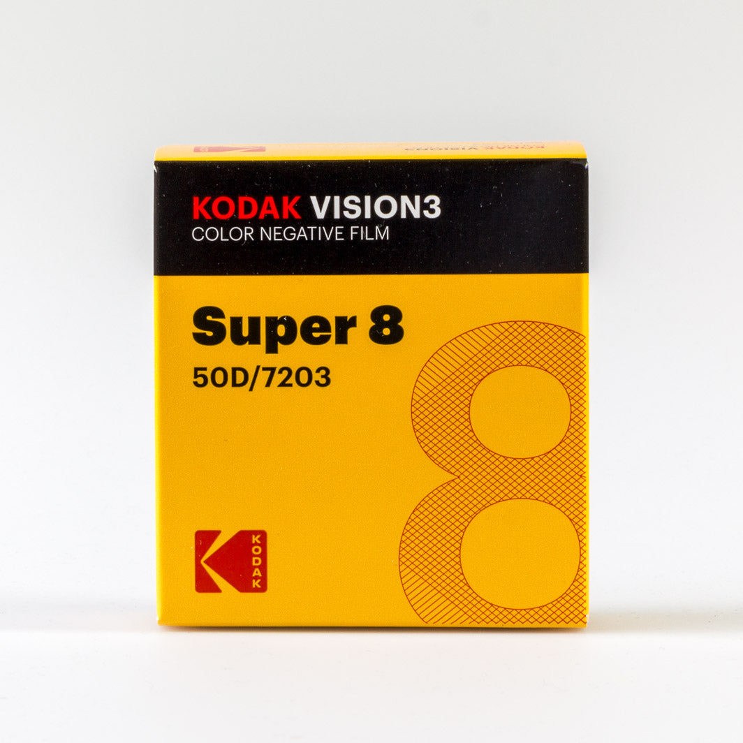 Kodak Vision3 50D 7203 Super 8 Color Negativ Film