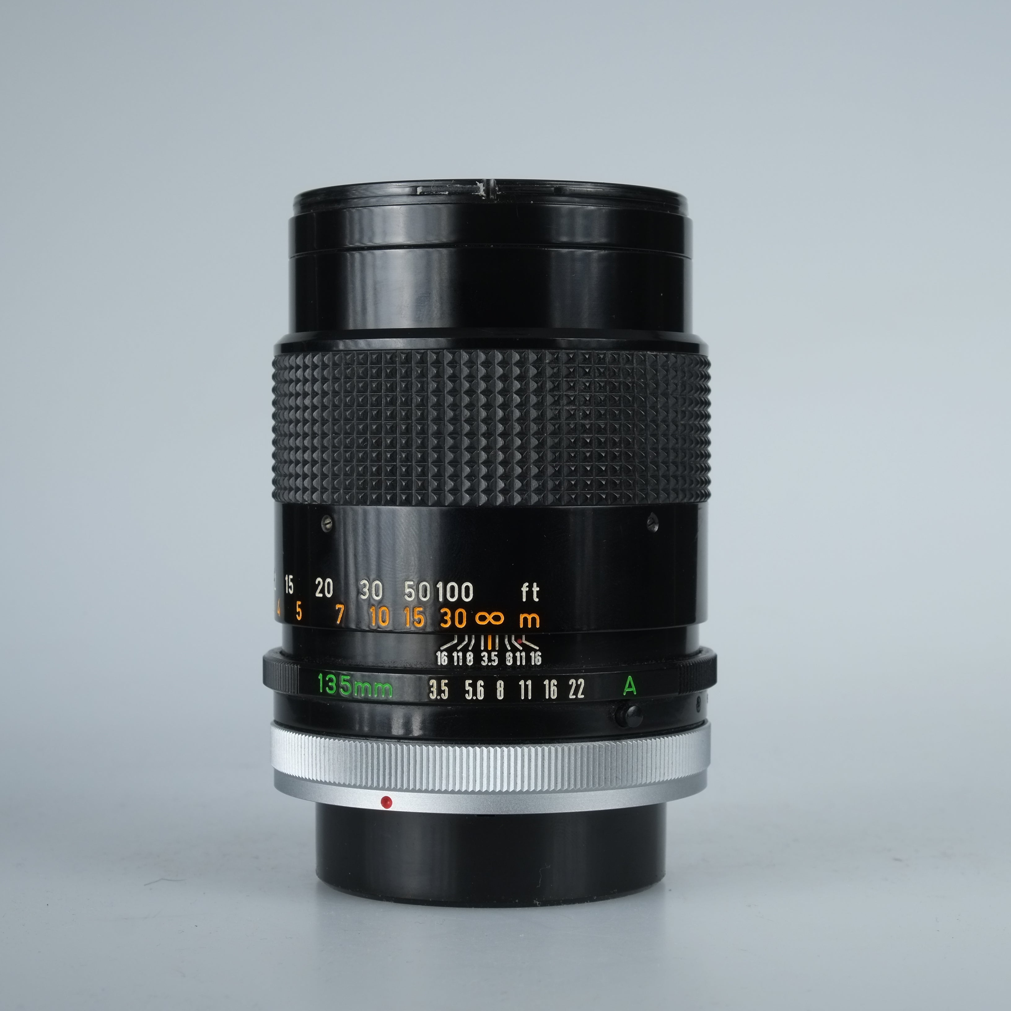 【ジャンク品】 Canon AE-1 FD 135mm F3.5 Canon 135mm 3.5 s.c. – click & surr