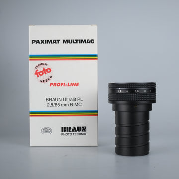 Braun Ultralit PL 2.8/85mm B-MC