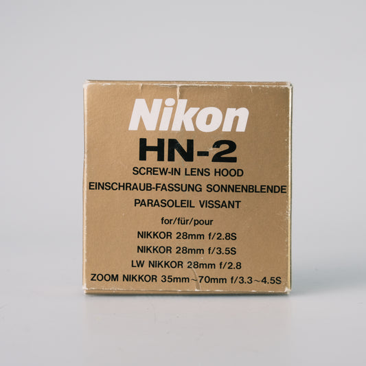 Nikon HN-2 Screw-In Lens Hood