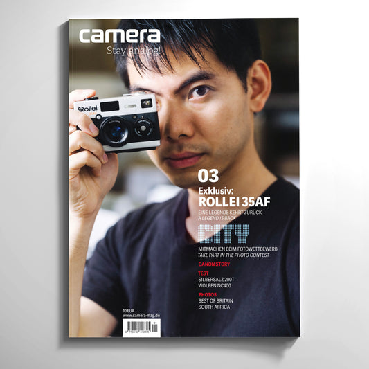 camera #03 - das neue analoge Fotomagazin