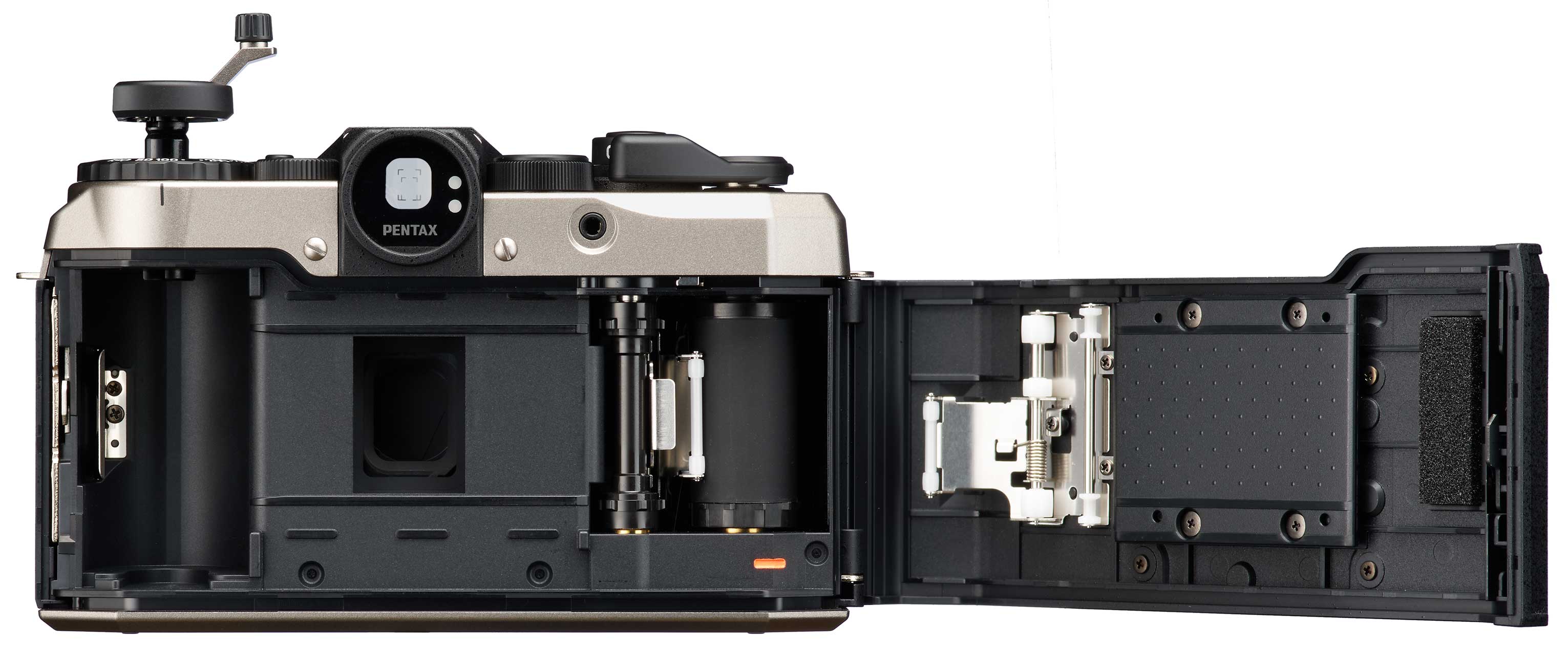 新品同様 Pentax 17 Dark Silver Film Camera Pentax 17 Dark Silver