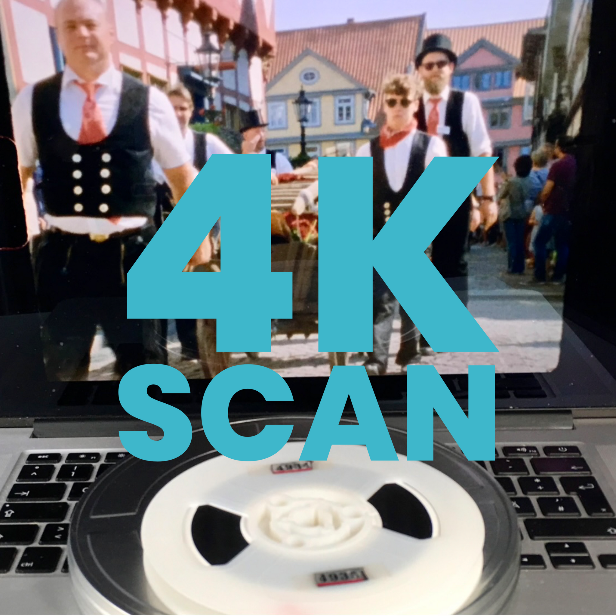 Entwicklung & Scan 4K Super 8 Farbnegativfilm Kodak Vision3 (D & EU)