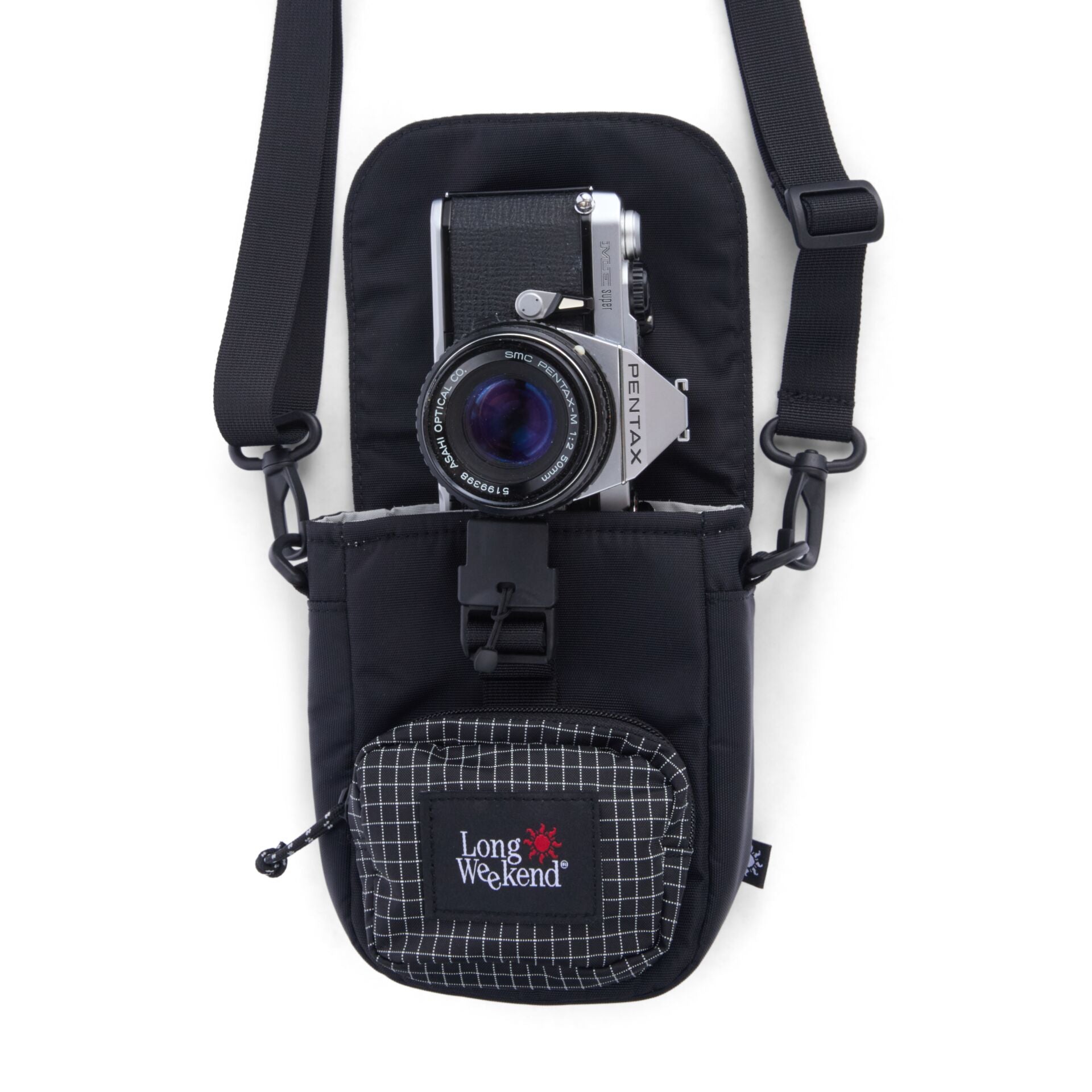 Long Weekend Crossbody Camera Pouch Black