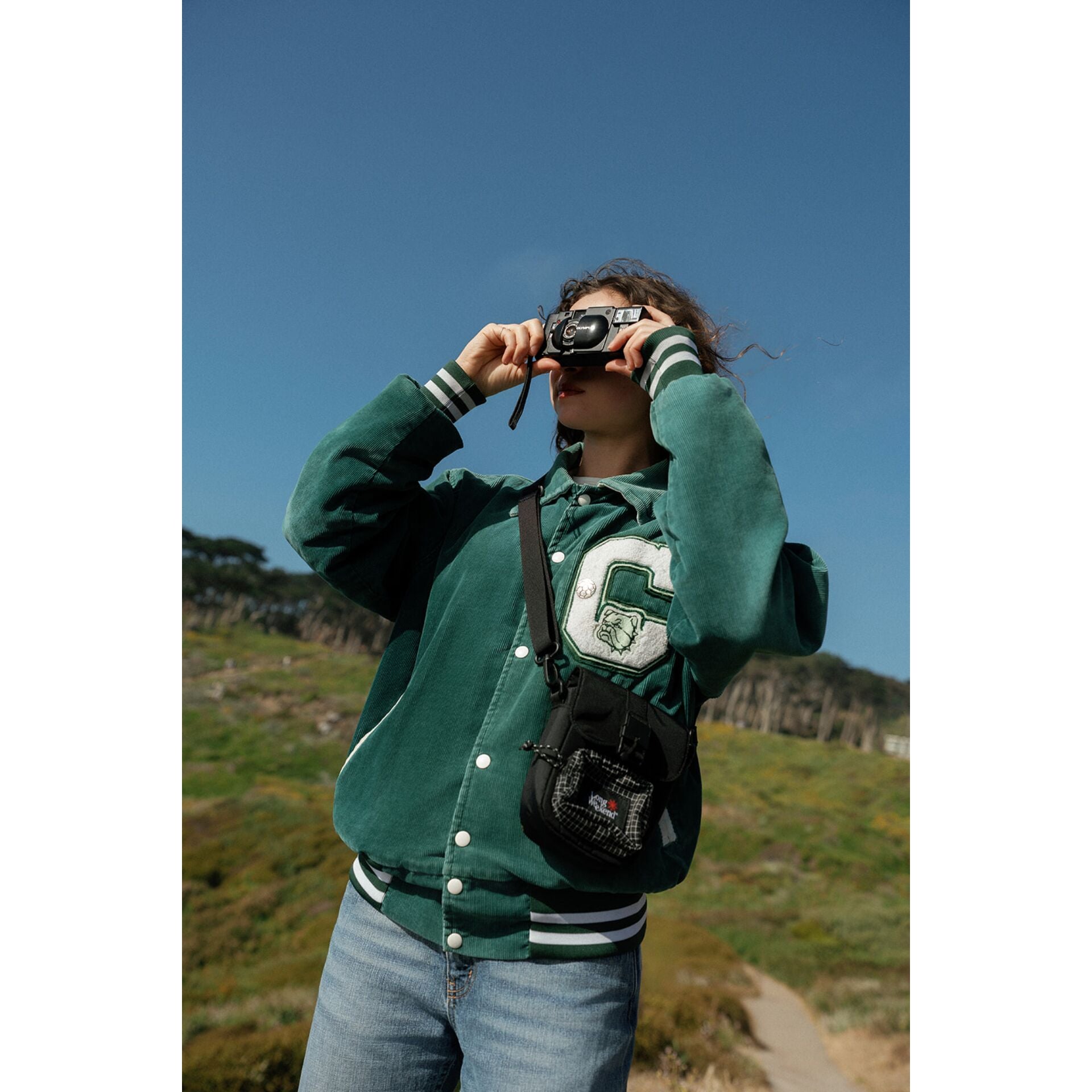Long Weekend Crossbody Camera Pouch Black