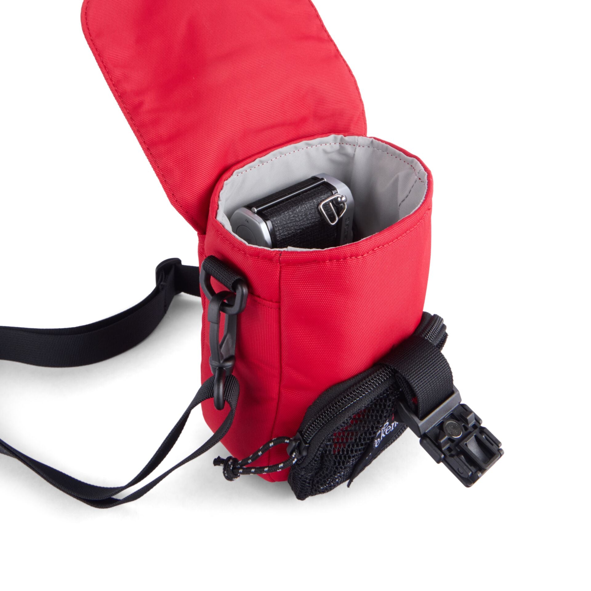 Long Weekend Crossbody Camera Pouch Red