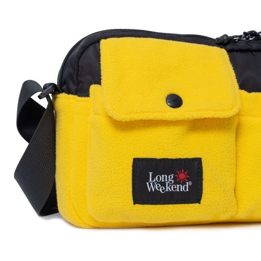 Long Weekend Santa Fe Schultertasche 3L Gelbes Fleece