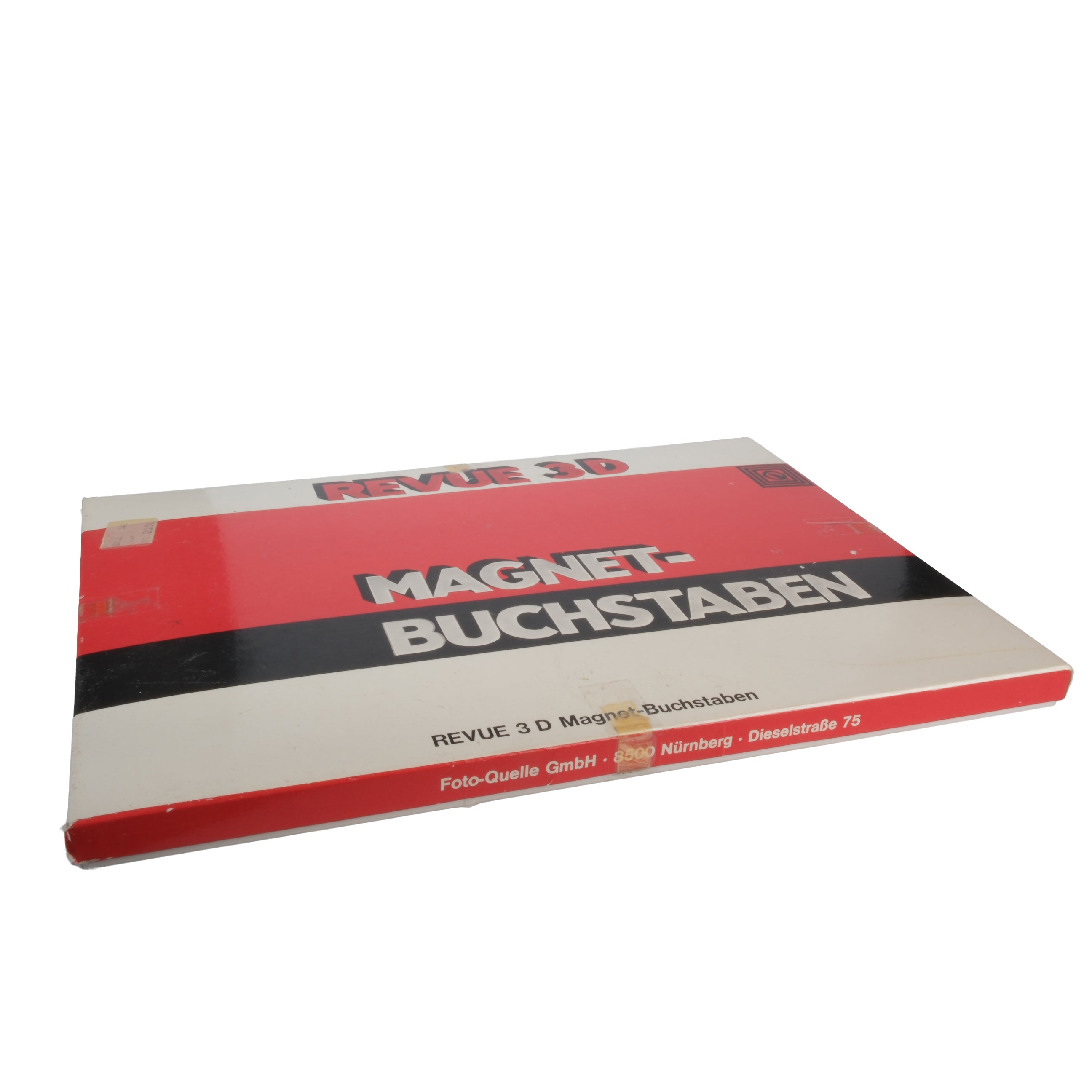 Revue 3D Magnetbuchstaben