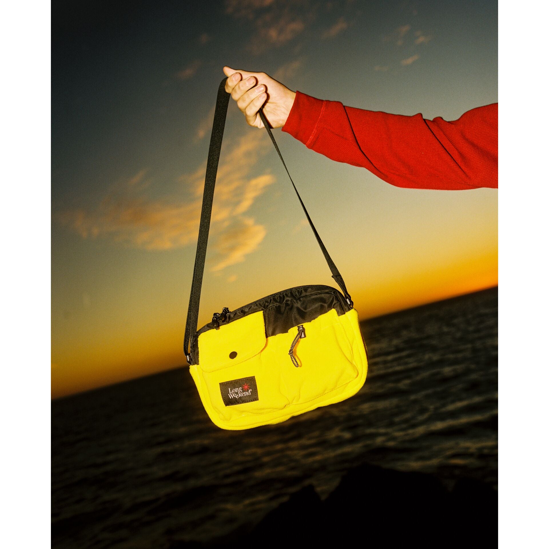 Long Weekend Santa Fe Shoulder Bag 3L Yellow Fleece