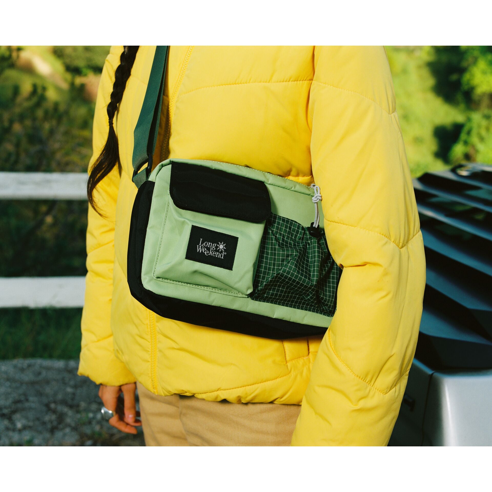Long Weekend Santa Fe Shoulder Bag 3L Moss