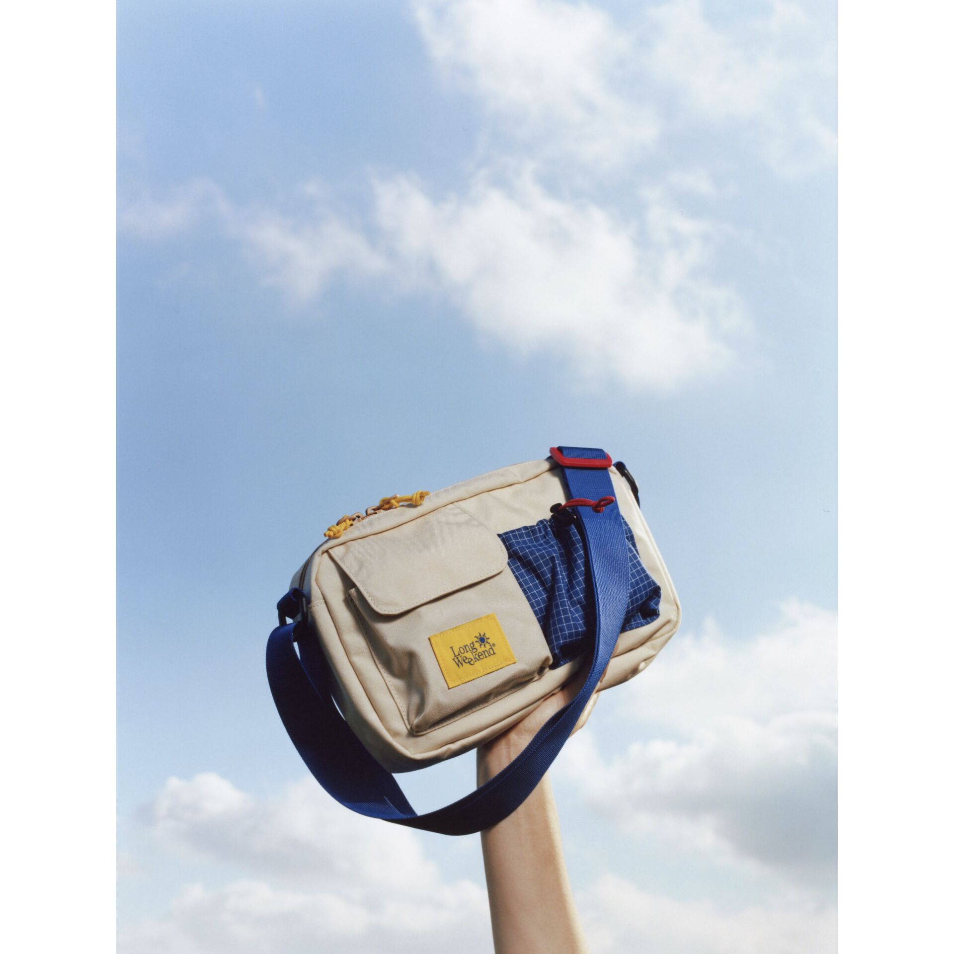 Long Weekend Santa Fe Shoulder Bag 3L Cream Multicolor
