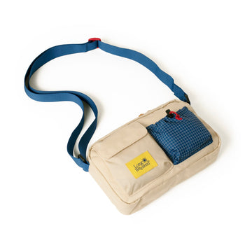 Long Weekend Santa Fe Schultertasche 3L Creme Multicolor