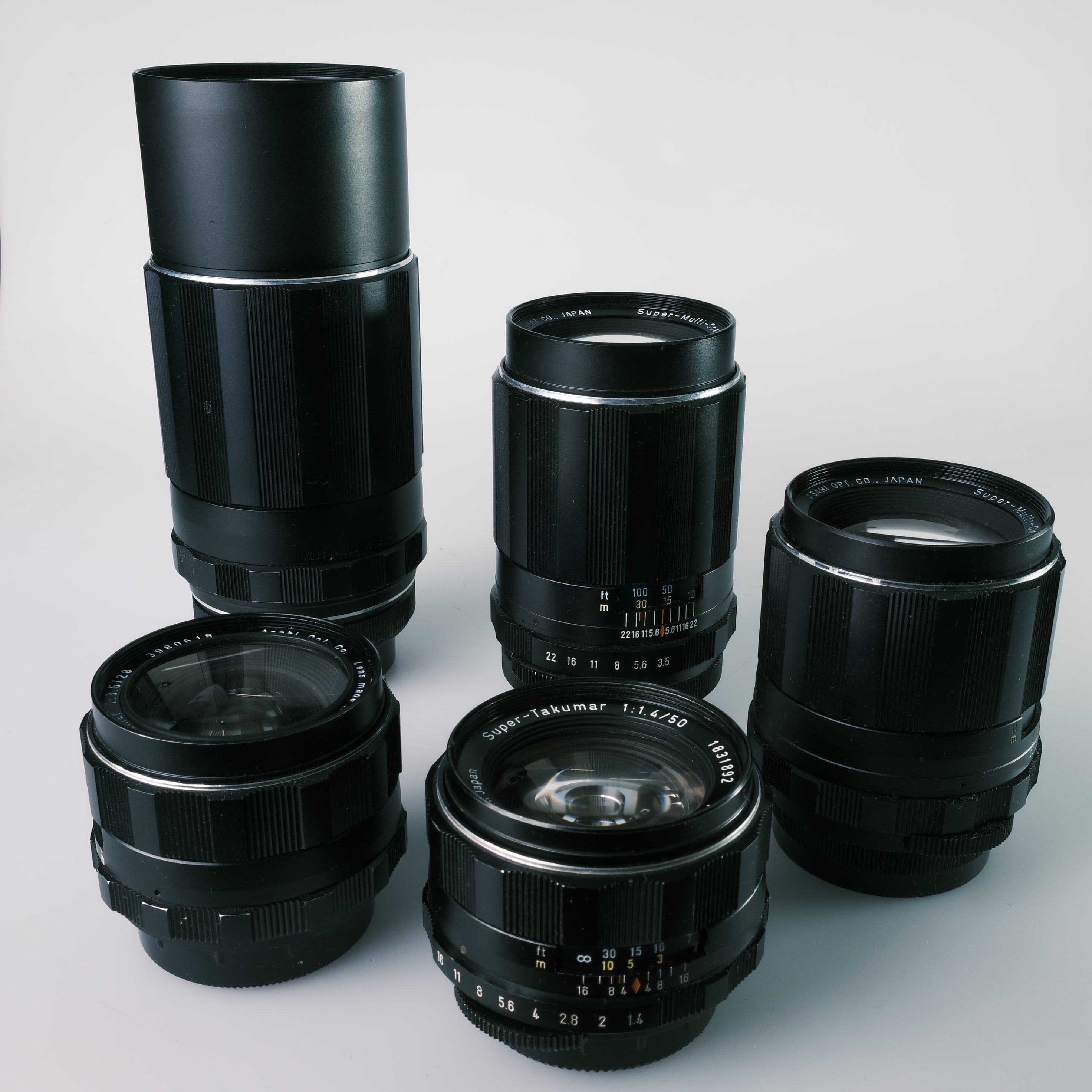 Pentax Super-Takumar Set