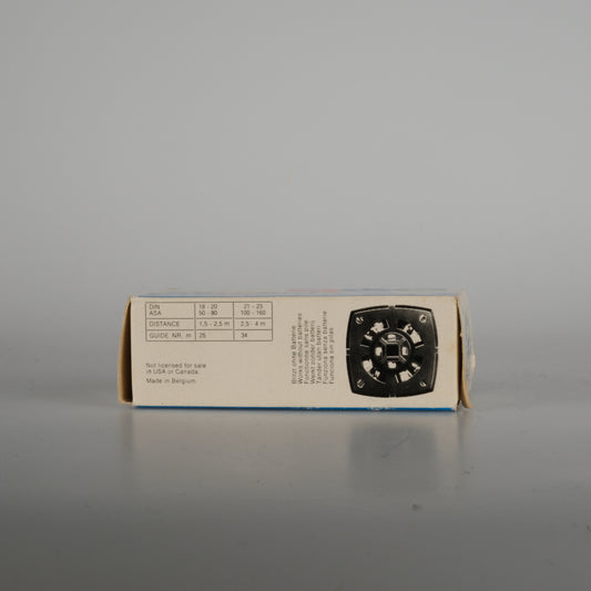 3 x flash cubes for 110 cameras