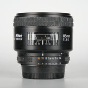 AF Nikkor 85mm f/1.8D Original Packaging
