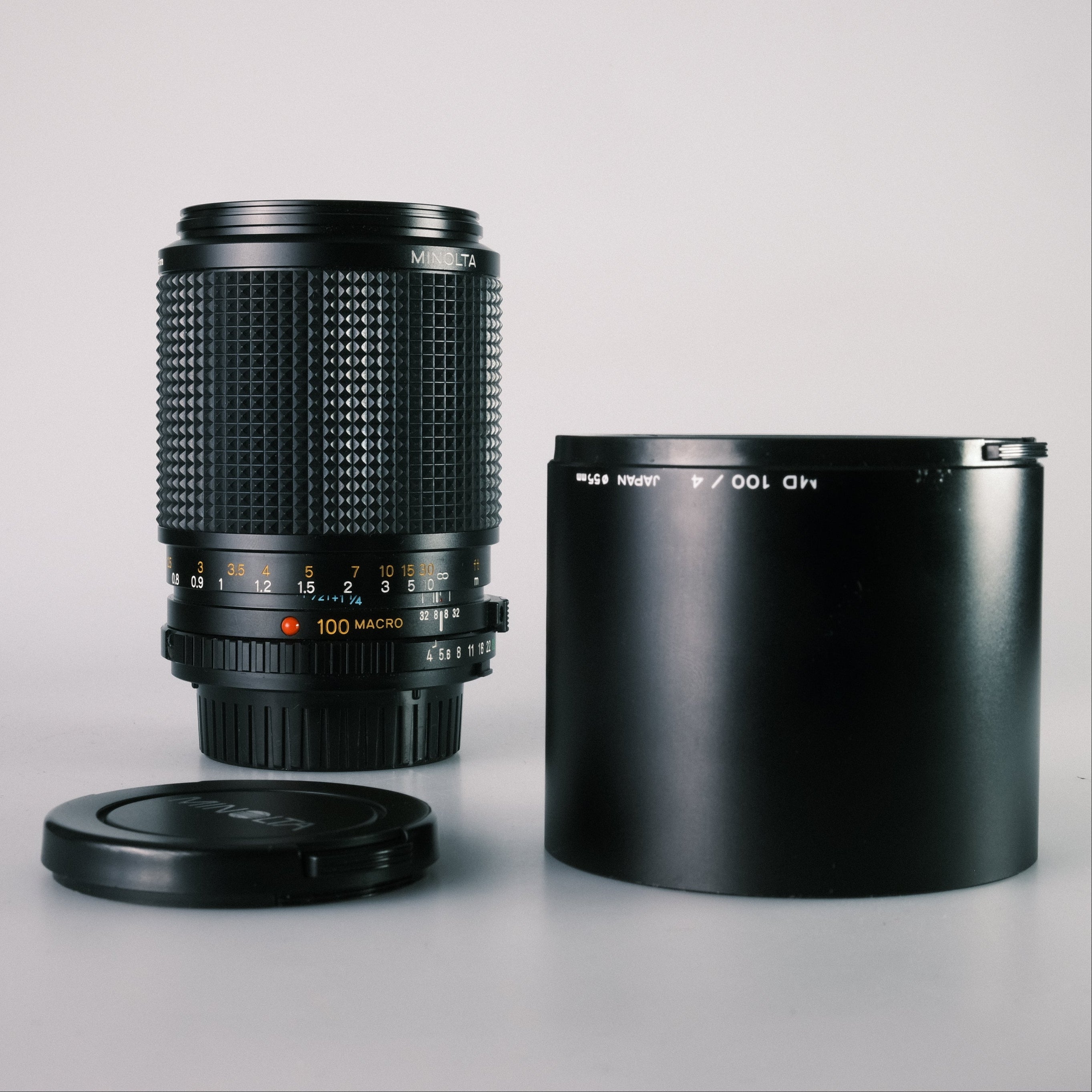 Minolta MD 4/100mm Macro – Click & Surr