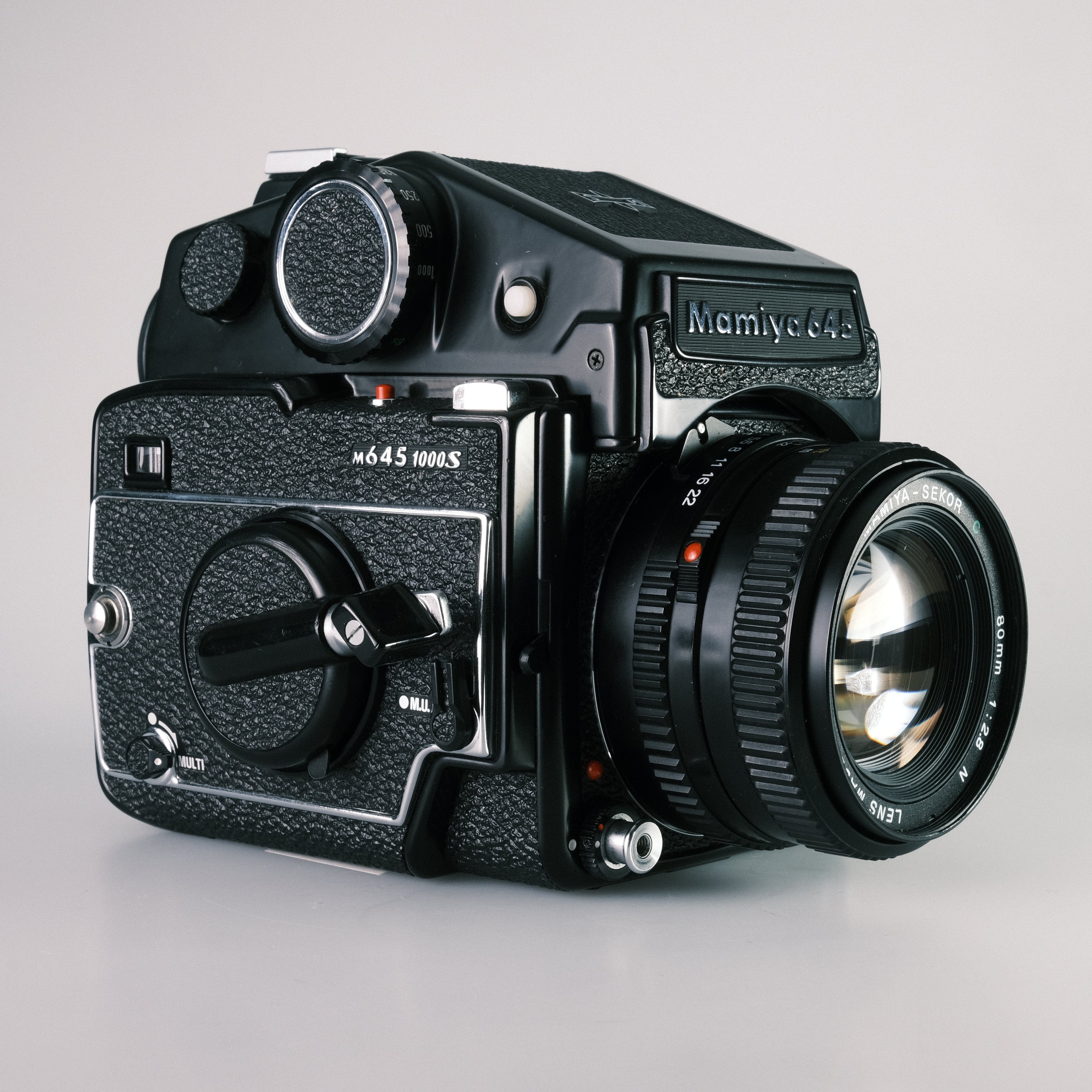 Mamiya 80mm Mamiya 645 1000 【EXC+++!!】Mamiya M645 1000S Film