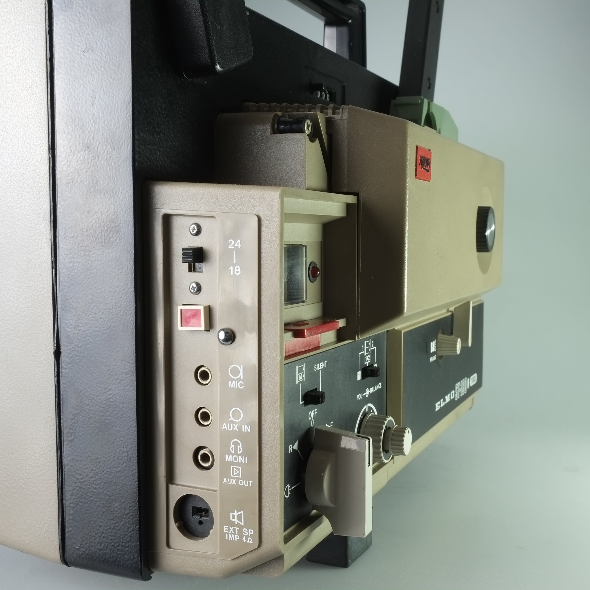Elmo ST-180 M Super 8 Projector – click & surr
