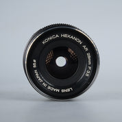 Konica Hexanon AR 3.5/28mm