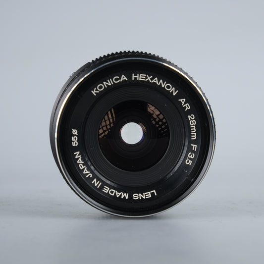 Konica Hexagon AR 3.5/28mm