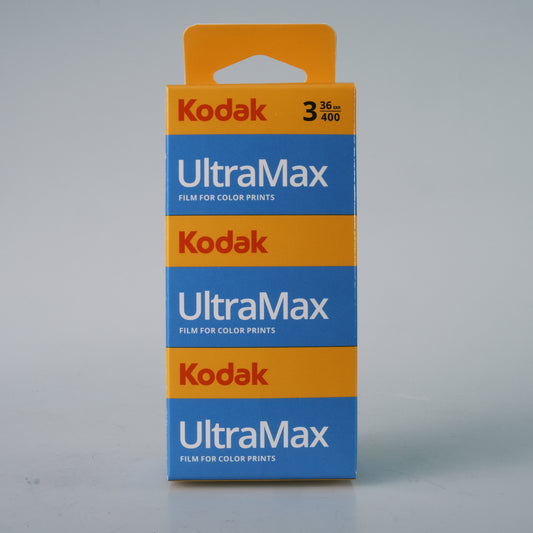 Kodak Ultramax 400 135/36 3er-Pack