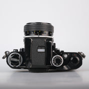 Nikon F2 Photomic mit DP-1 Sucher Schwarz