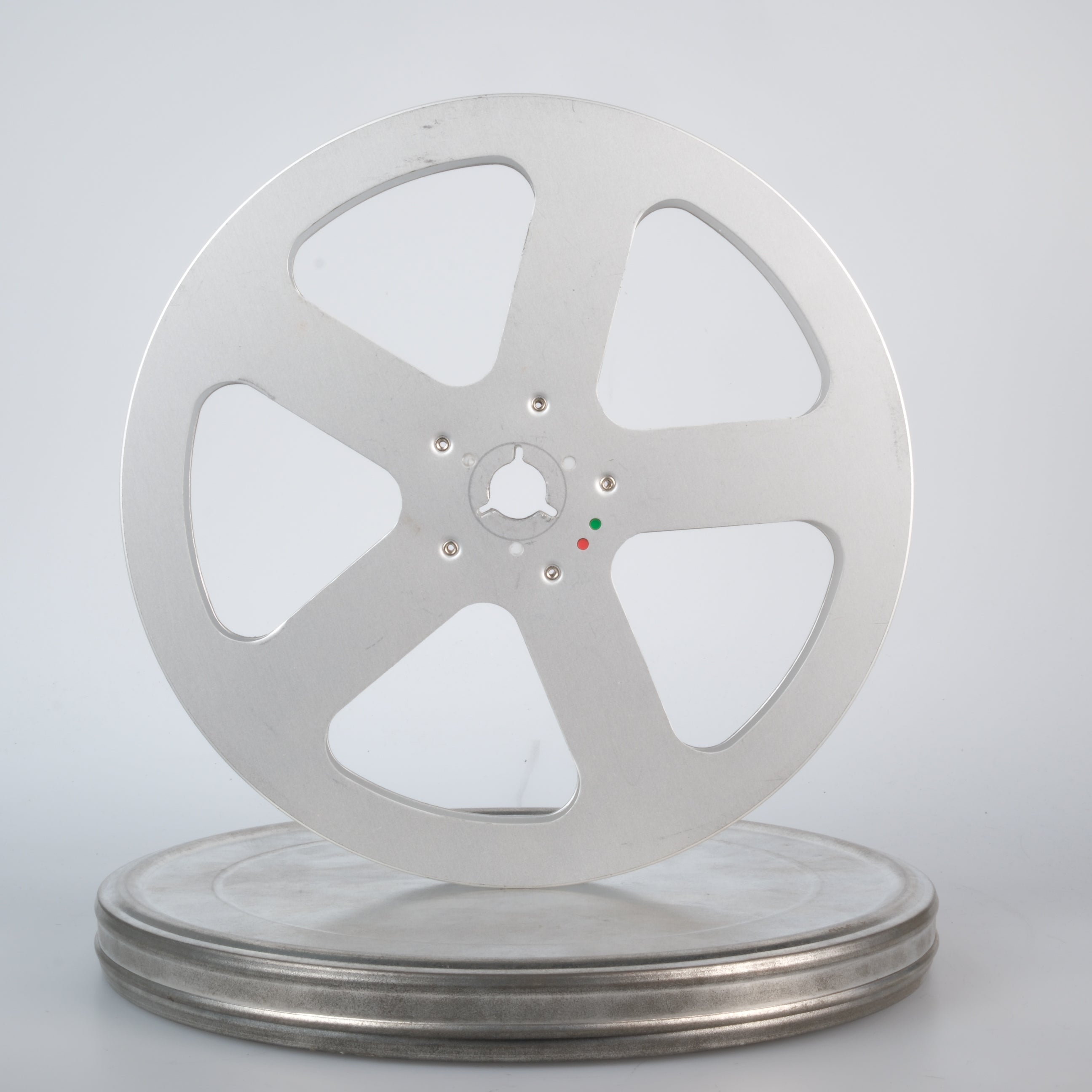 Super 8 Spule 120m mit Metall-Hülle