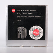 Leica Summicron-M 2/35mm ASPH (11879) OVP