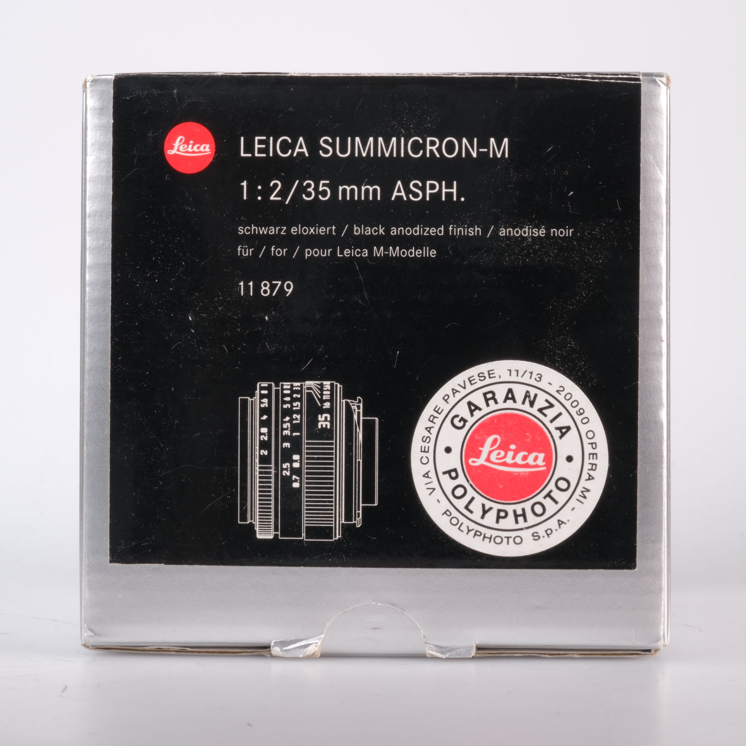 Leica Summicron-M 2/35mm ASPH (11879) OVP
