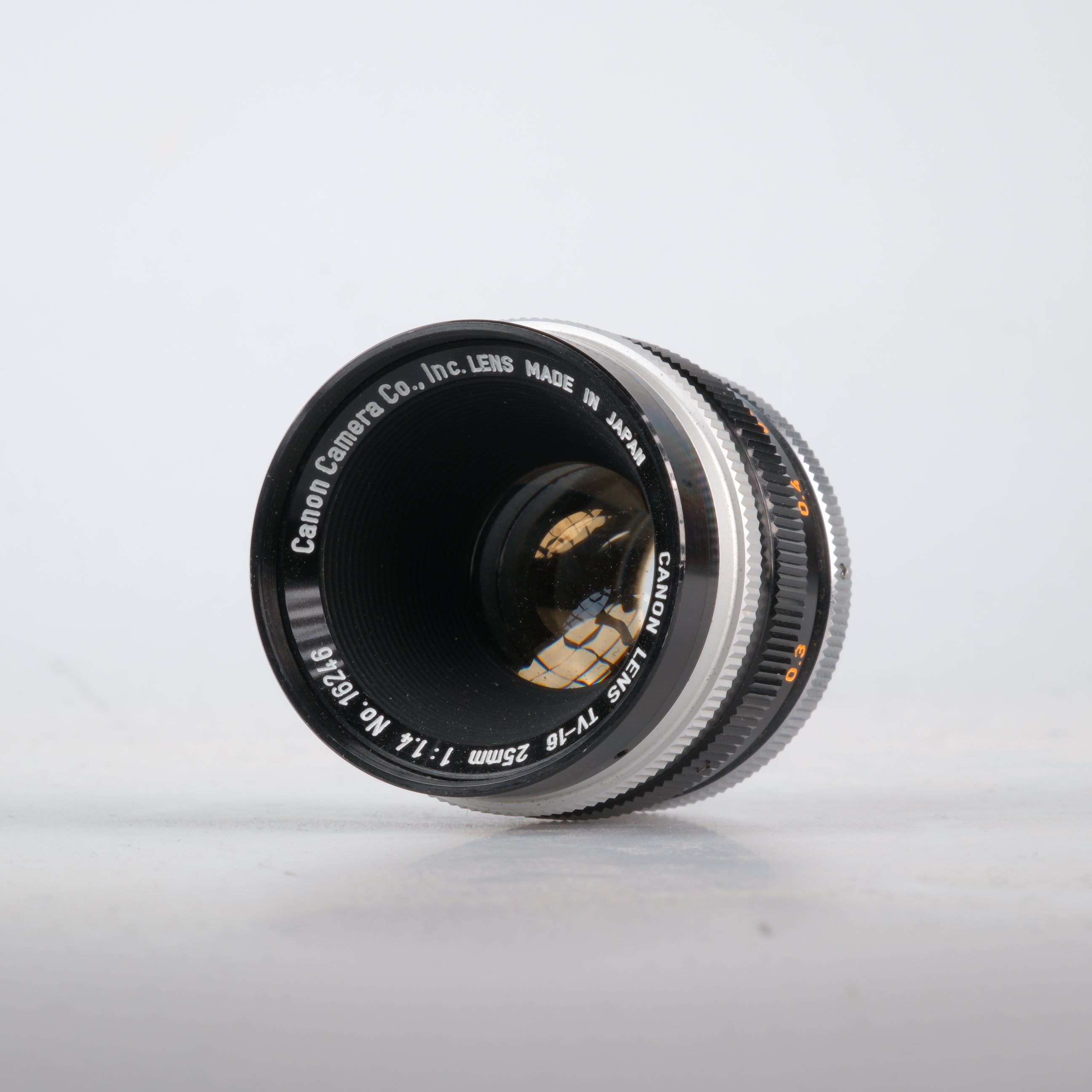 Canon 1.4/25mm