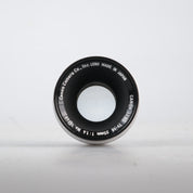 Canon 1.4/25mm