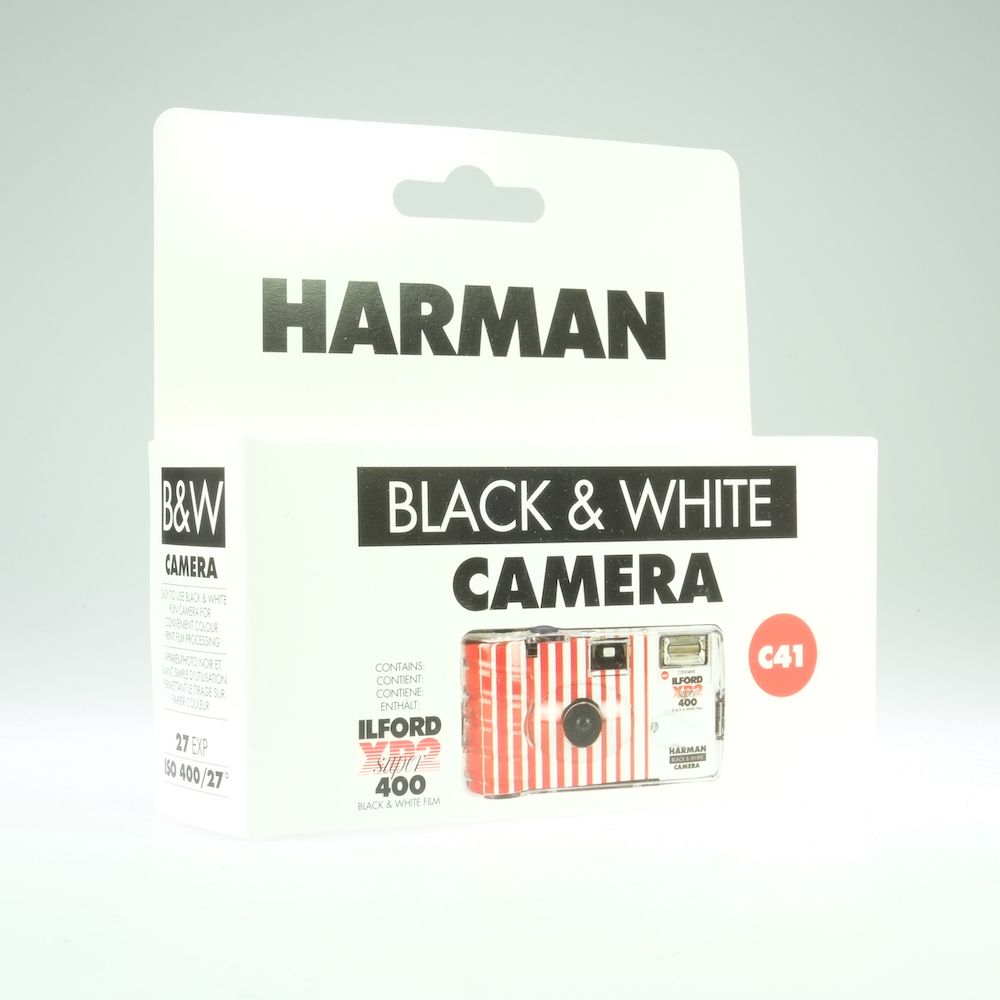 Ilford XP2 disposable camera (B&W)