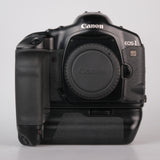 Canon EOS-1V +  PB-E2