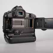 Canon EOS-1V +  PB-E2