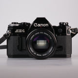 Canon AE-1 Schwarz