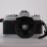 Minolta XG-1 + MD Rokkor 1.7/50mm
