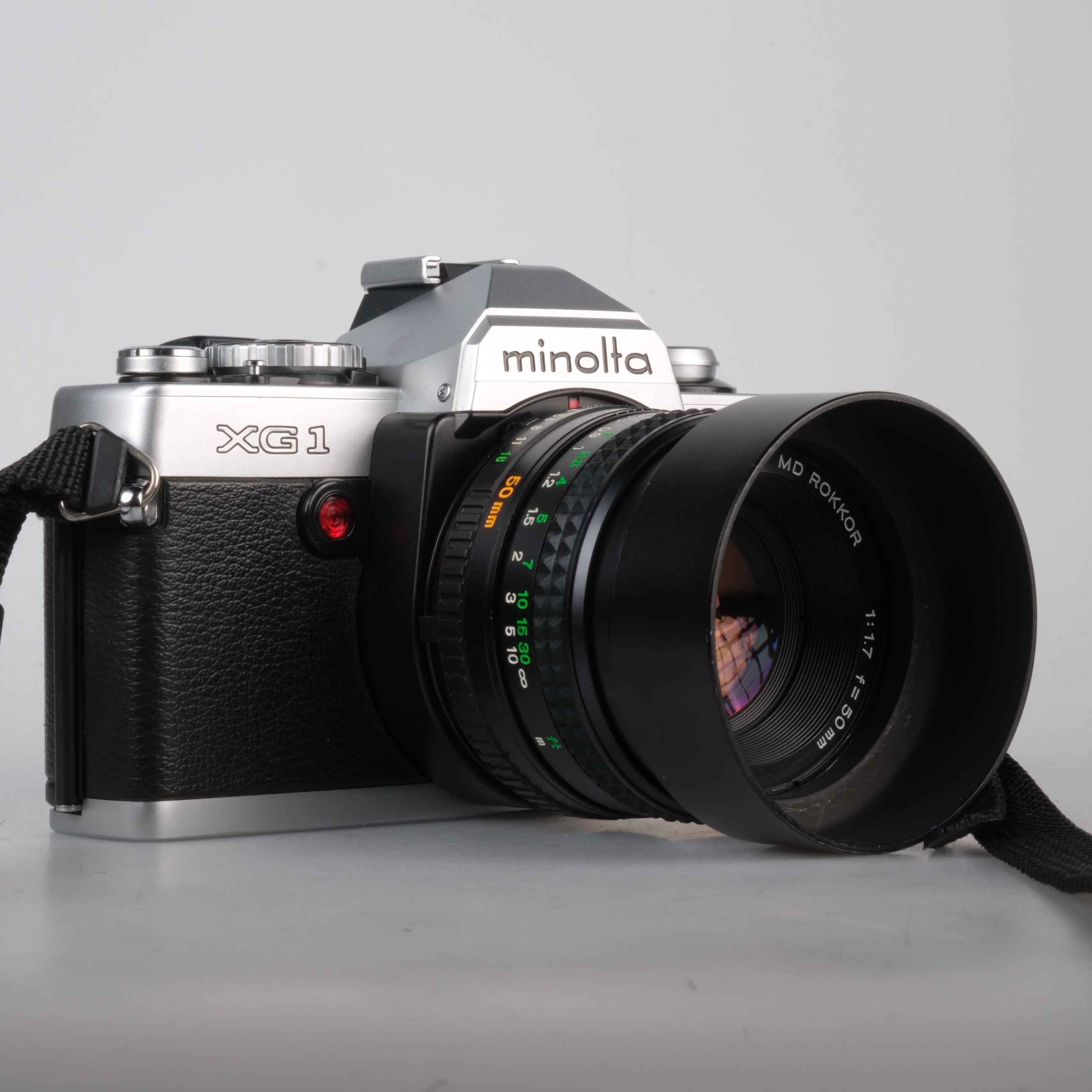 Minolta XG-1 + MD Rokkor 1.7/50mm