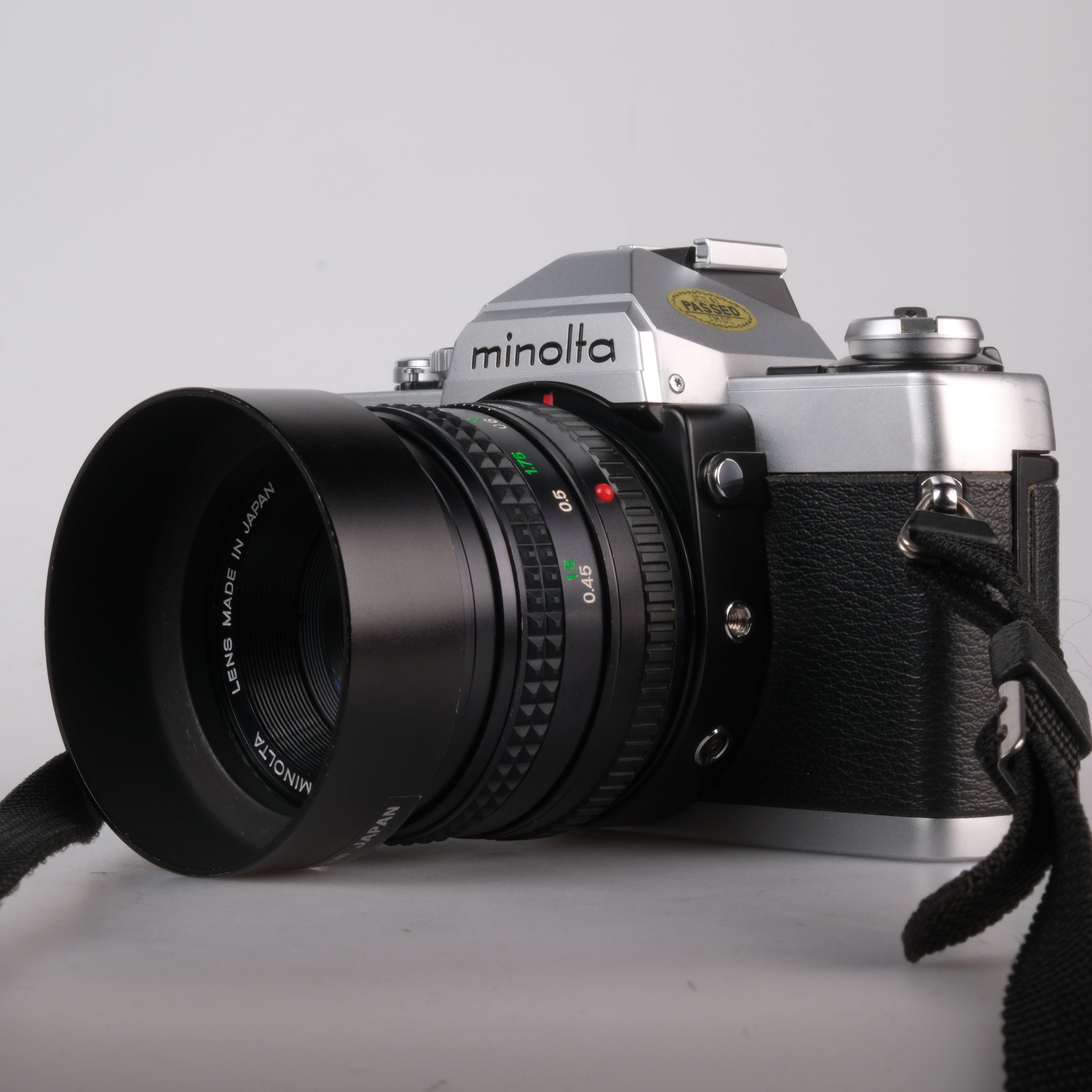 Minolta XG-1 + MD Rokkor 1.7/50mm