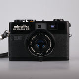 Minolta Hi-Matic CS – Schwarz