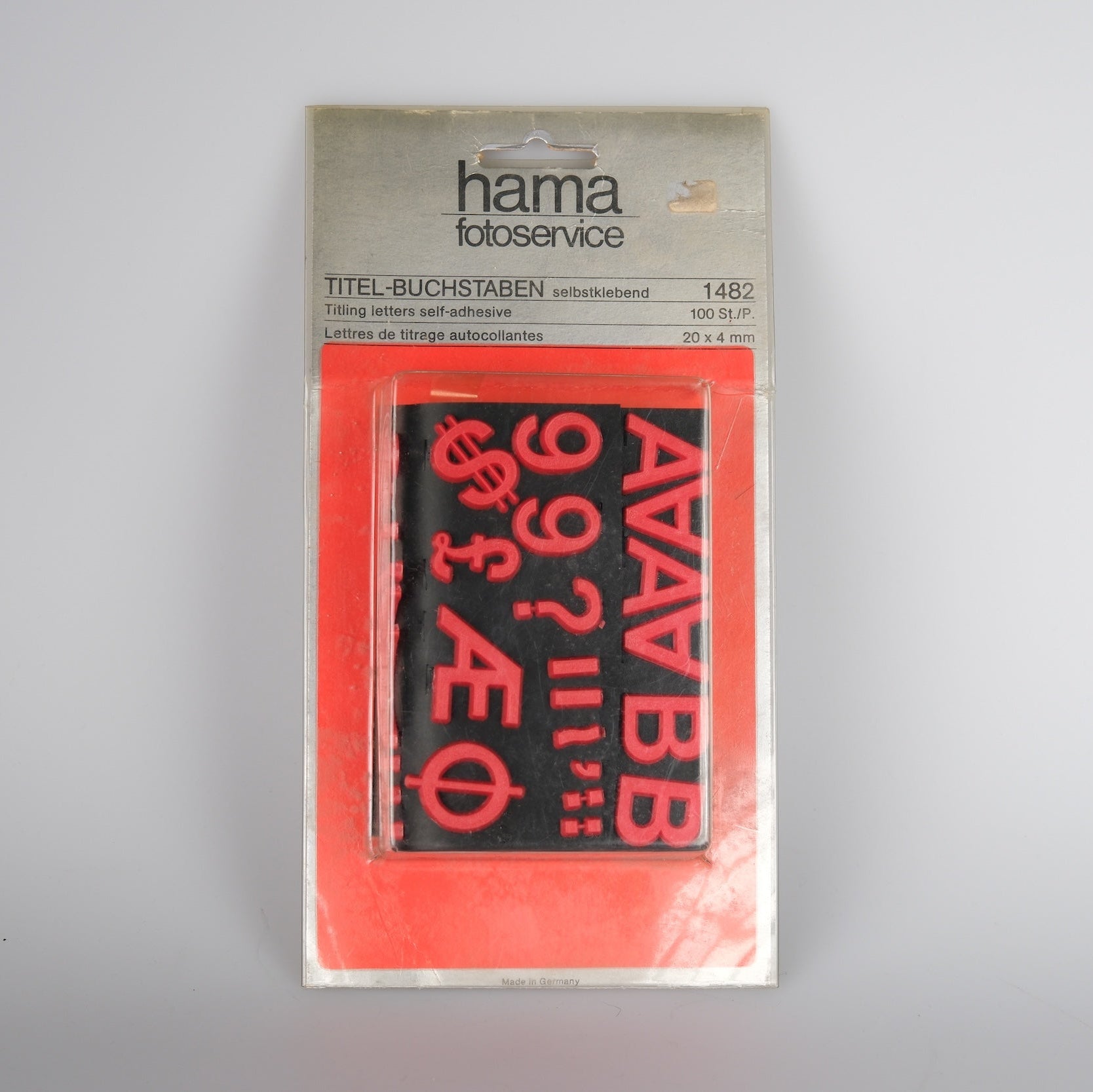 Hama Photo Service Title Letters 