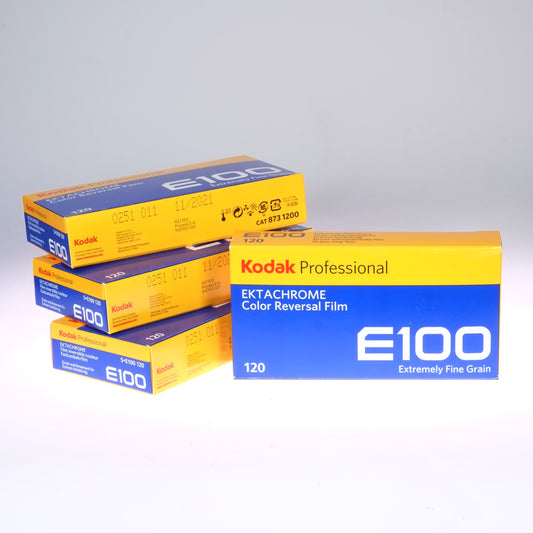 Kodak Ektachrome E100 Farbumkehrfilm 120 5er-Pack