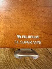 Fujifilm DL Super Mini in a wooden box