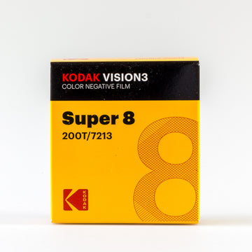 Kodak Vision3 200T 7213 Super 8 Color Negativ Film