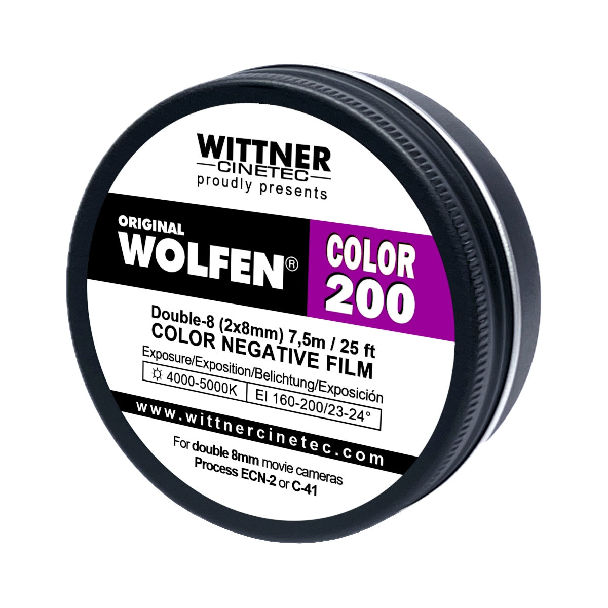 Original WOLFEN Color 200, Doppel 8, 7.5m