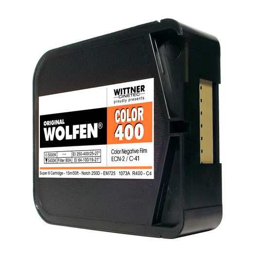 Wolfen Color 400 Super 8 Farbnegativfilm