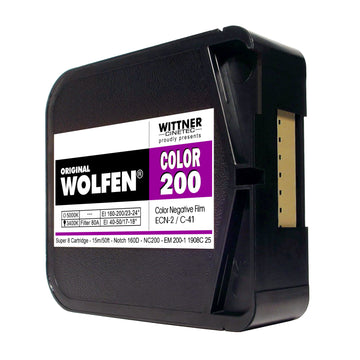 Wolfen Color 200 Super 8 Farbnegativfilm