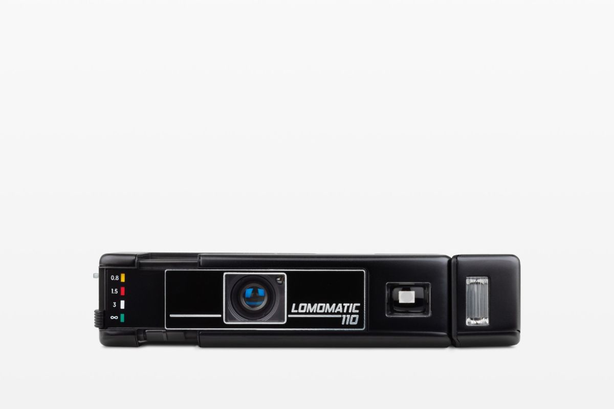 Lomomatic 110 Camera & Flash Metal Nocturne 