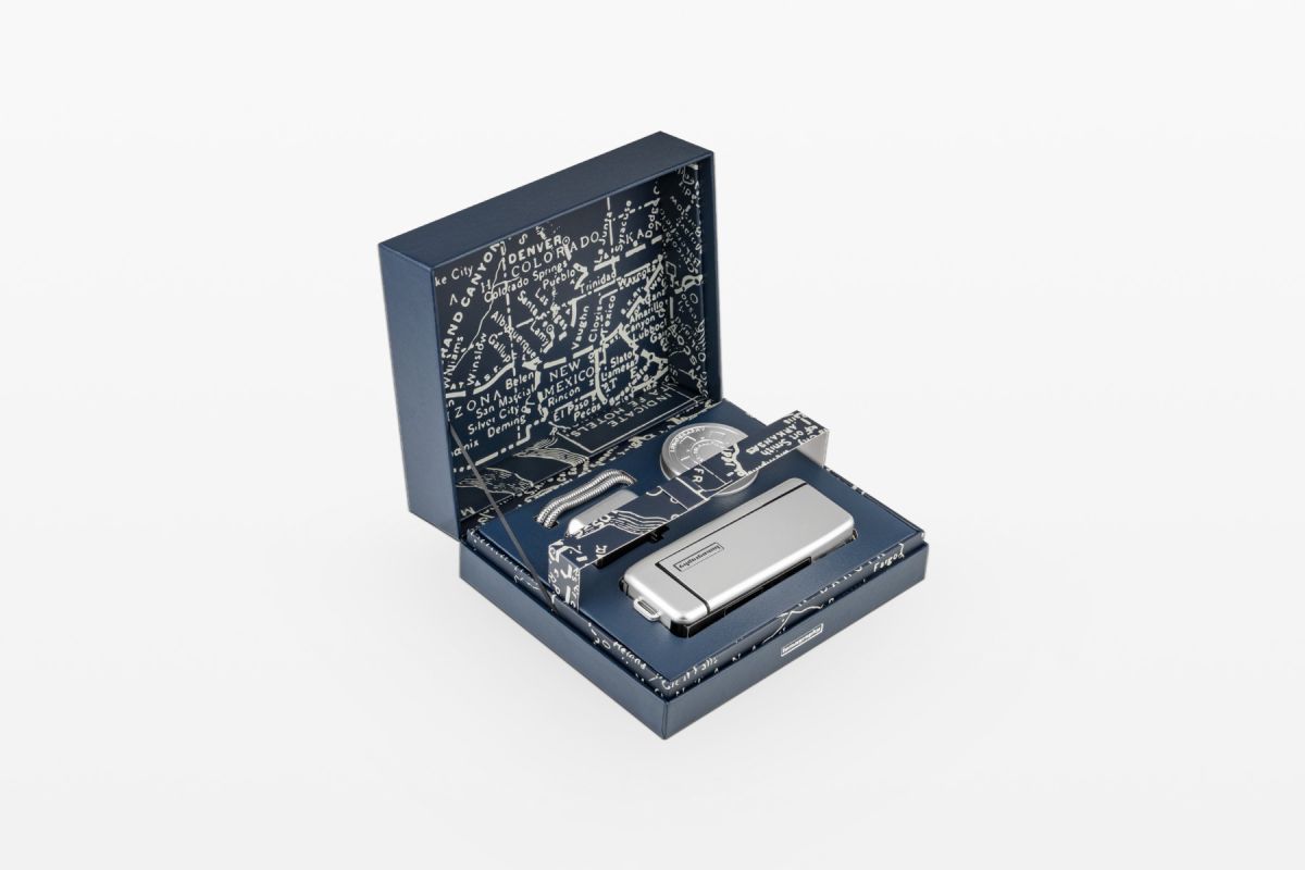 Lomomatic 110 camera & flash metal 