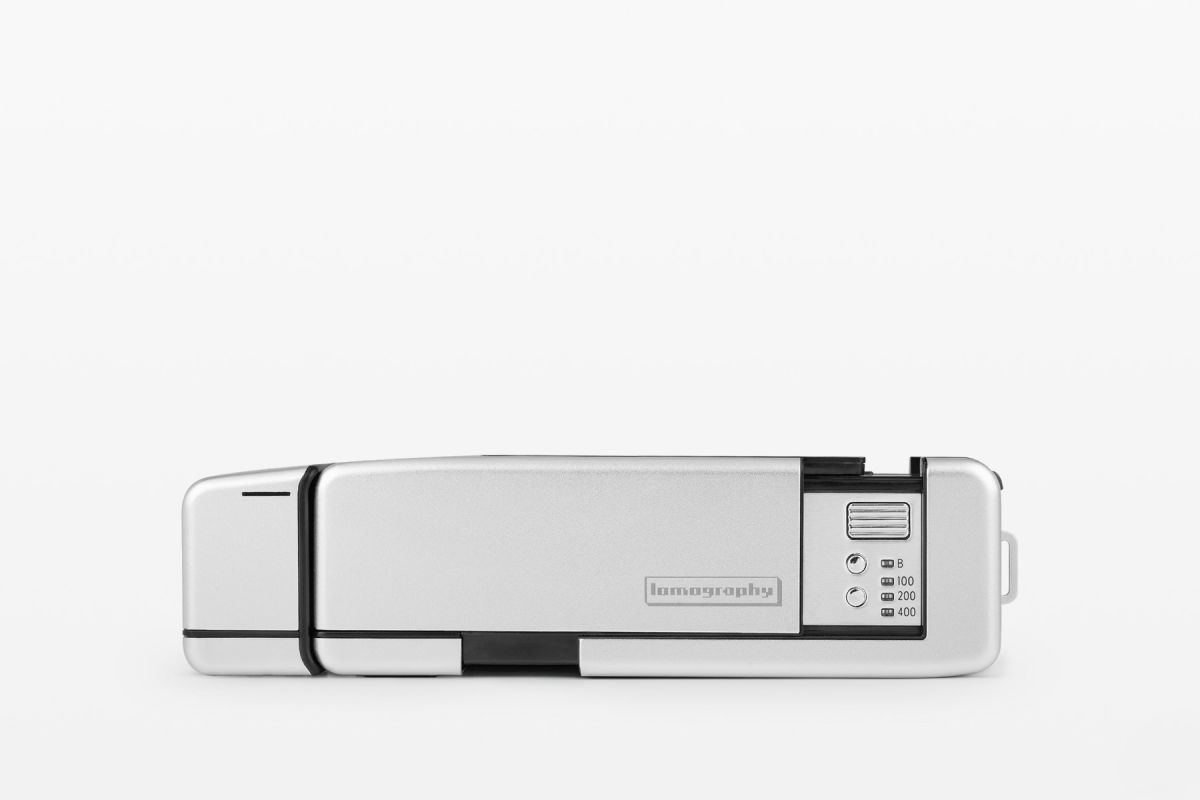 Lomomatic 110 camera & flash metal 